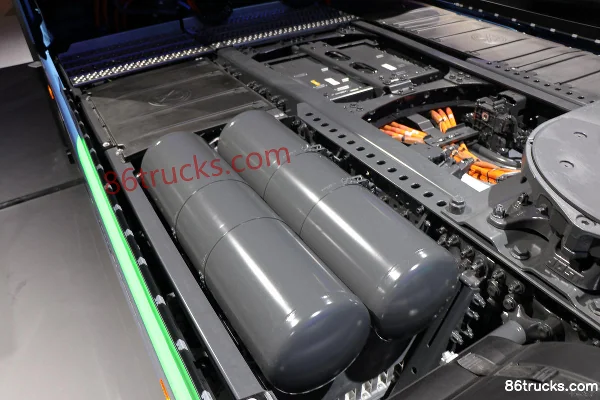 Mercedes-Benz eActros 600 4X2(6 roues) tracteur routier 100 % électrique 600 kWh Châssis (2) | 86Trucks