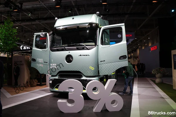Mercedes-Benz New Actros Heavy Truck 480 hp 4X2(6 wheels) Tractor Truck (Model 1848 LS) Exterior (3) | 86Trucks
