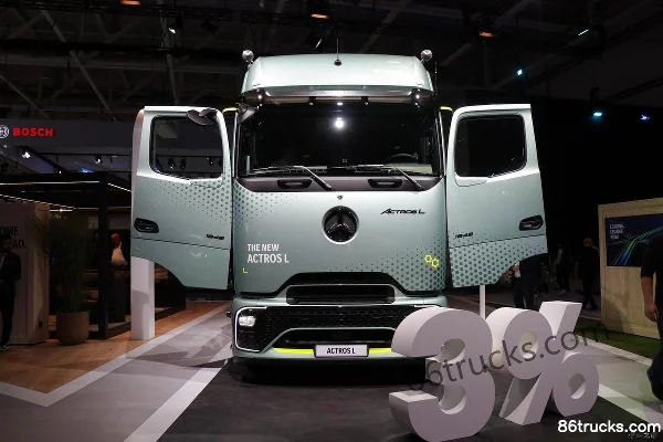 Mercedes-Benz New Actros Heavy Truck 480 hp 4X2(6 wheels) Tractor Truck (Model 1848 LS) Exterior (2) | 86Trucks