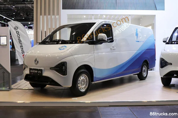 Dongfeng eStar V5 5,27 m camion fourgon électrique pur (autonomie 260 km) 41,86 kWh Extérieur (3) | 86Trucks