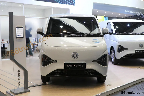 Dongfeng eStar V5 5,27 m camion fourgon électrique pur (autonomie 260 km) 41,86 kWh Extérieur (2) | 86Trucks