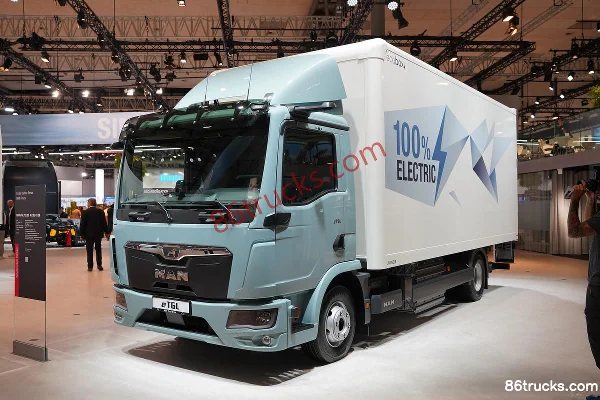 MAN eTGL camion porteur 12T fourgon électrique pur 6,5 m (eTGL 12.285) 4X2(6 roues) Extérieur (3) | 86Trucks