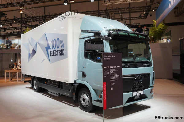 MAN MAN TGL medium-duty truck electric cargo truck