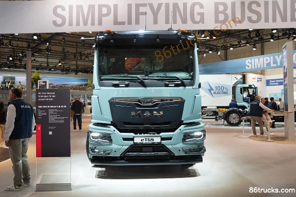 MAN MAN TGS heavy-duty truck electric cargo truck
