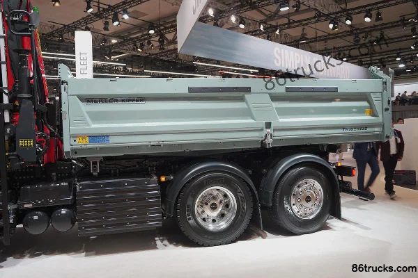 MAN eTGS Heavy Truck 6X2(8 wheels) Electric Truck with Crane (eTGS 28.449) Body (2) | 86Trucks
