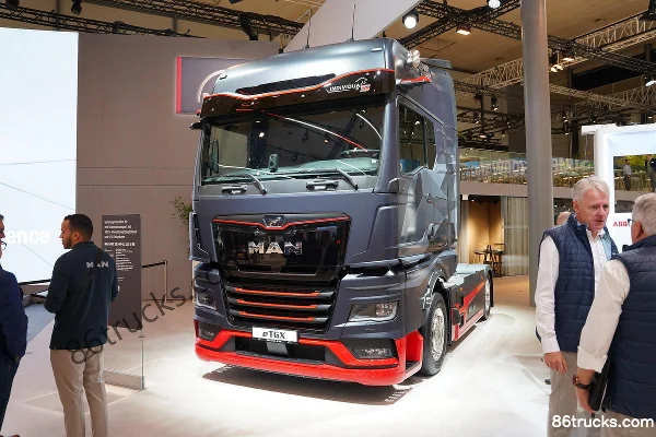 MAN eTGX Heavy Truck 4X2(6 wheels) Electric Tractor Truck (eTGX 20.544) Exterior