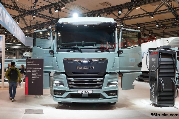 MAN MAN TGX heavy-duty truck electric cargo truck
