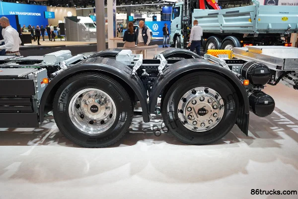 MAN eTGX Heavy Truck 6X2(8 wheels) Electric Cargo Truck (eTGX 27.449) Cab (3) | 86Trucks