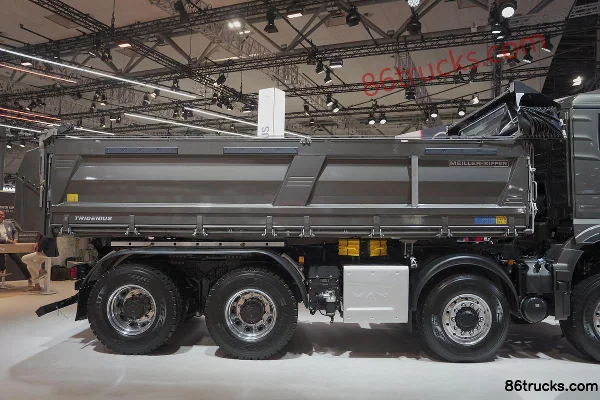 MAN TGS 540hp 8X4(12 wheels) Dump Truck (TGS 35.540) Chassis (3) | 86Trucks