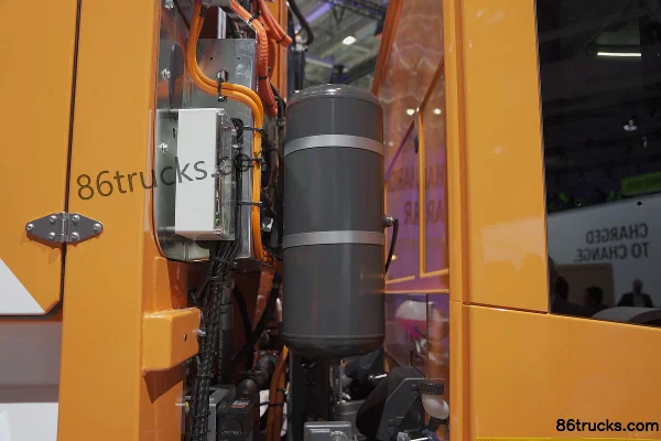 Mercedes-Benz eECONIC 6X2(8 wheels) Electric garbage truck 336kWh Body (3) | 86Trucks
