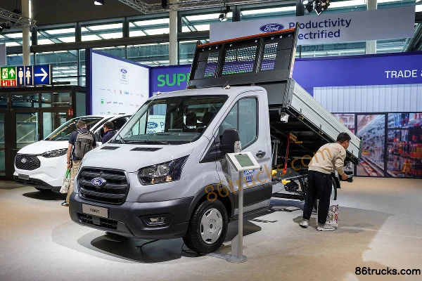 Ford Transit 165hp 4X2(6 wheels) Dump Truck Exterior (3) | 86Trucks