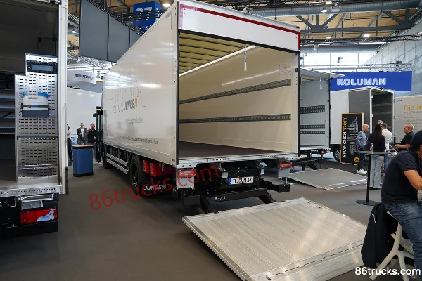 VOLTA Zero Electric Box Van Cargo Truck 164kWh Body (1) | 86Trucks