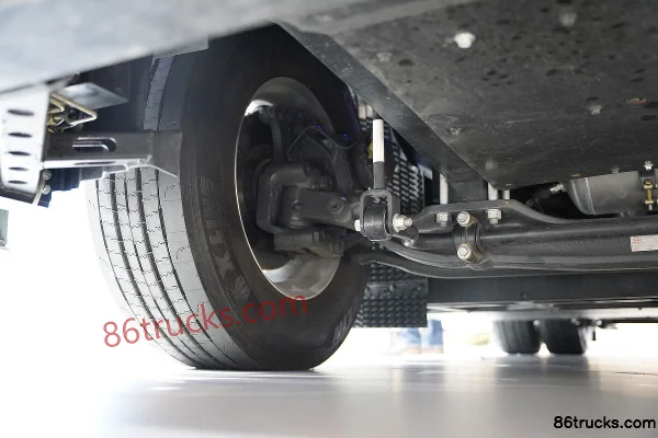 Subo eTOPAS 500 4X2(6 wheels) Electric Tractor Truck 600kWh Chassis (2) | 86Trucks