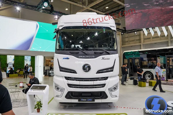 SHACMAN Delong X6000 630 ch 4X2(6 roues) tracteur routier LNG automatique Extérieur (2) | 86Trucks
