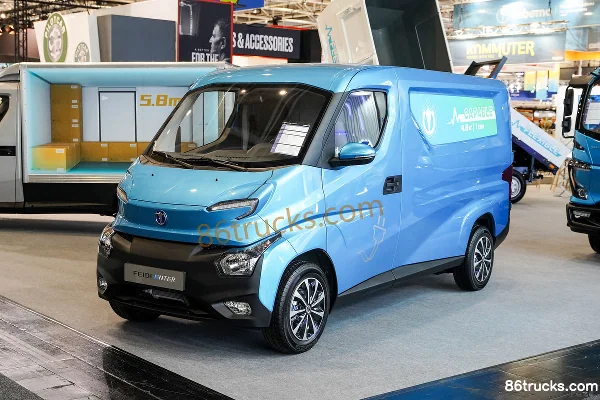 Feidi Enter Overseas Version 2.7T 2-Seat 4.46m Pure Electric Panel Van 41.86kWh Exterior (3) | 86Trucks