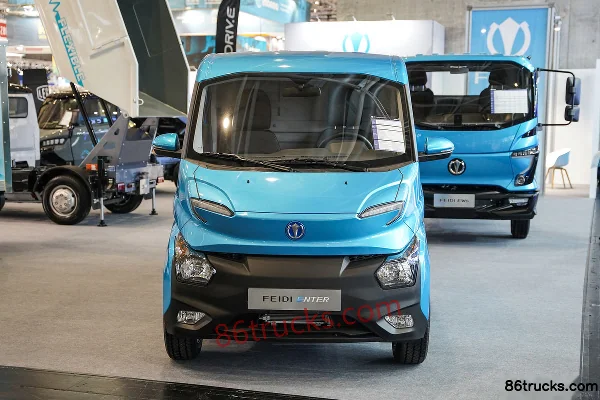 Feidi Enter Overseas Version 2.7T 2-Seat 4.46m Pure Electric Panel Van 41.86kWh Exterior (2) | 86Trucks