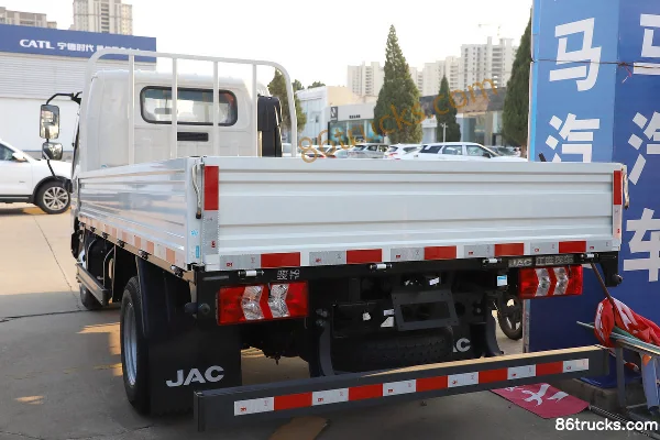 JAC Junling E5 137 ch 4X2(6 roues) 4.18m Single Row Flatbed Light Truck (China VI) Carrosserie (3) | 86Trucks
