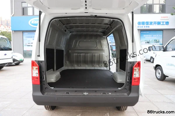 Karry Jiangtun E5 Standard Version 2-Seat Pure Electric Panel Van Karry 32kWh Body (3) | 86Trucks