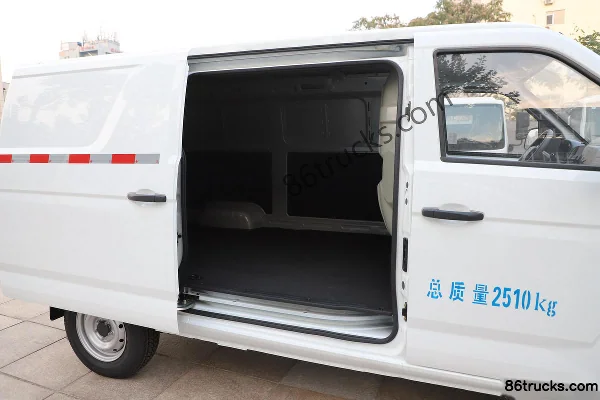 Karry Jiangtun E5 Standard Version 2-Seat Pure Electric Panel Van Karry 32kWh Body (1) | 86Trucks