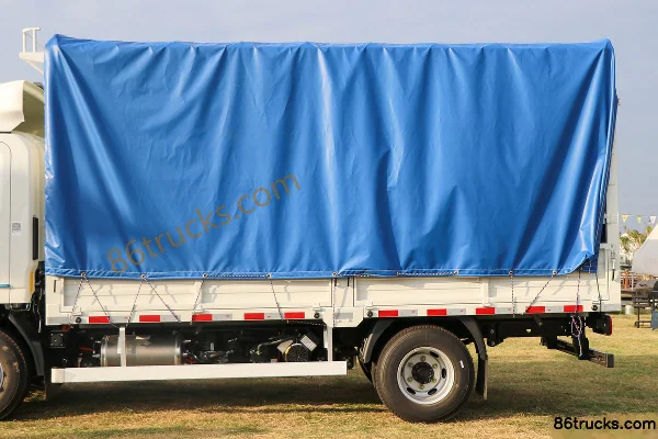 JMC Lexing E-Luda 4.5T 4.2m Single Row Pure Electric Cargo Box Light Truck (Air Brake) 100.464kWh 4X2(6 wheels) Body (1) | 86Trucks