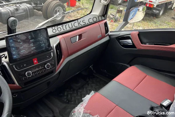 Lanqing Yue EH Pro Plateau Edition 4.18m Single Row Pure Electric Cargo Box Light Truck Fudi 131.98kWh 4X2(6 wheels) Cab (1) | 86Trucks