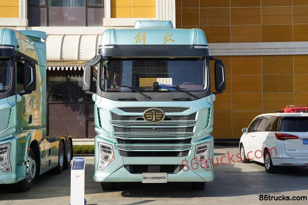 FAW Jiefang Qingdao Yingtu Business Class 620hp 6X4(10 wheels) AMT Automatic Tractor Truck (Ratio 3.36) (with Hydraulic Retarder) Exterior (