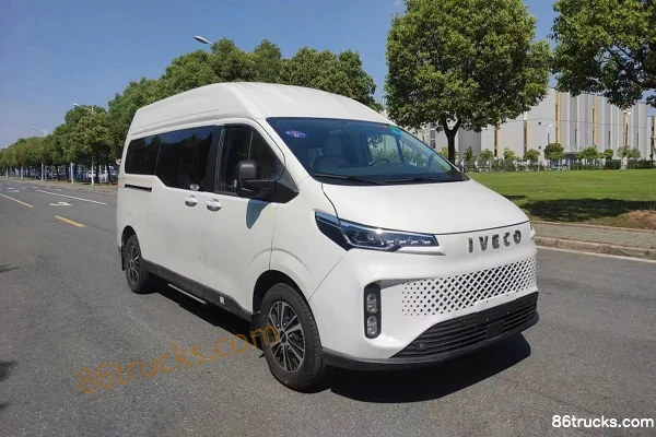NAVECO Juxing 3.5T 7/9 Seats 5.364m Pure Electric Light Bus 88.8kWh Exterior