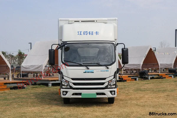 JMC Lexing E-Luda 4.5T 4.11m Single Row Extended Range Hybrid Refrigerated Truck (Air Brake) 50.386kWh 4X2(6 wheels) Exterior (2) | 86Trucks