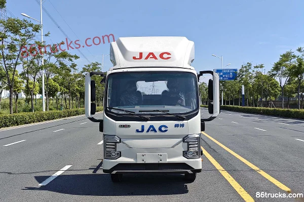 JAC Shuailing ES6 4.5T single-row pure electric swap-body light truck 63.75kWh 4X2(6 roues) Extérieur (2) | 86Trucks