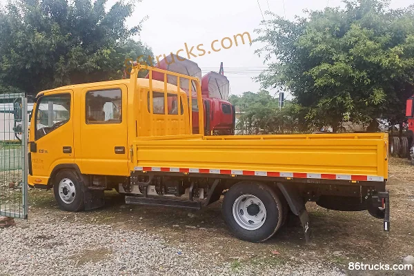 JAC Shuailing ES3L 4.5T 3.145m Double Row Pure Electric Flatbed Light Truck 63.75kWh 4X2(6 wheels) Exterior (2) | 86Trucks