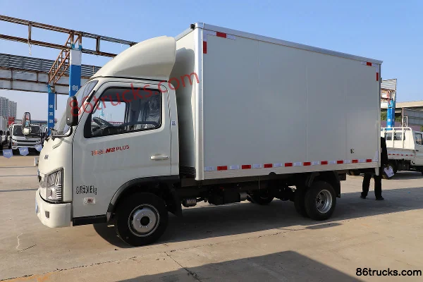 Foton M2 Plus 2L CNG 127 hp 4X2(6 wheels) Dongan 5-speed 3.8m Crew Cab Van Micro Truck Exterior (3) | 86Trucks