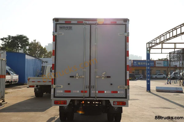 Foton M2 Plus 2L CNG 127 hp 4X2(6 wheels) Dongan 5-speed 3.8m Crew Cab Van Micro Truck Body (2) | 86Trucks