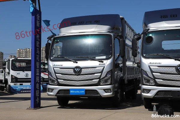 Foton Aumark S1 Series 170 hp 4X2(6 wheels) 5.15m single-row stake truck (China VI) Exterior (3) | 86Trucks