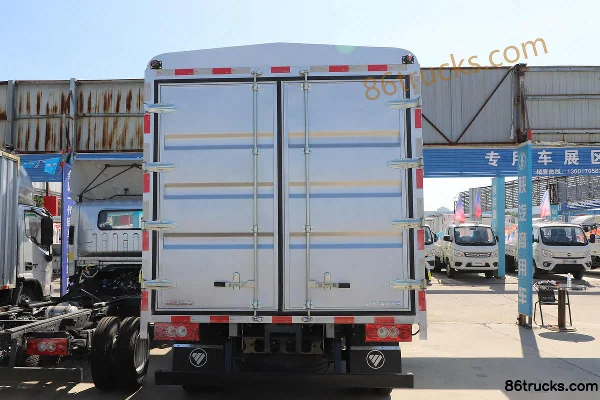 Foton Aumark S1 Series 170 hp 4X2(6 wheels) 5.15m single-row stake truck (China VI) Body (3) | 86Trucks