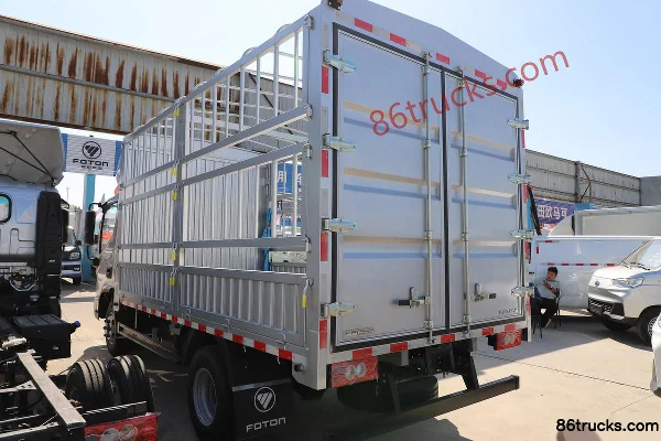 Foton Aumark S1 Series 170 hp 4X2(6 wheels) 5.15m single-row stake truck (China VI) Body (1) | 86Trucks