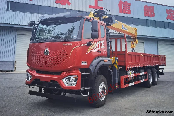Sinotruk HOWO SinotrukHOWO MATE truck-mounted crane