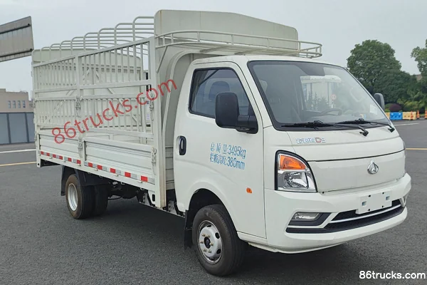Changan Kuayue Zhe D5EV Luxury 3.5T 4.02m Single Row Pure Electric Cargo Cage Micro Truck 55.64kWh 4X2(6 wheels) Exterio