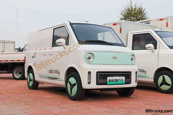 Chengshi 01 Chuangfu Edition 3.49m Single Row Pure Electric Closed Van 20.72kWh Exterior