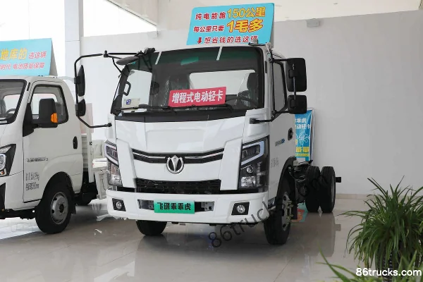 Feidi HV5 4.15m Single Row Plug-in Extended Range Hybrid Box Light Truck 41.6kWh 4X2(6 wheels) Exterior (3) | 86Trucks