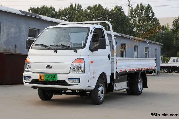 Kama Ruihang EV 2024 3.5T 3.98m Single Row Pure Electric Flatbed Micro Truck 57.6kWh 4X2(6 wheels) Exterior (3) | 86Trucks