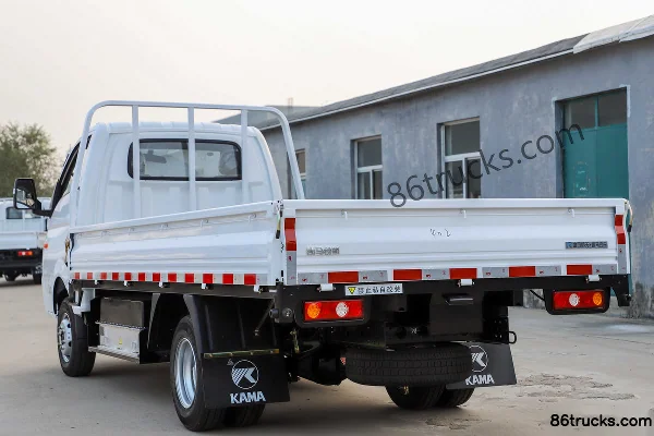 Kama Ruihang EV 2024 3.5T 3.98m Single Row Pure Electric Flatbed Micro Truck 57.6kWh 4X2(6 wheels) Body (2) | 86Trucks