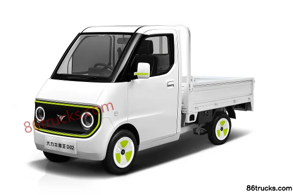 Dali Niumowang D02 Comfort 1T 1.8m single-row pure electric flatbed micro truck 9.98kWh 4X2(6 roues) Extérieur (3) | 86Trucks