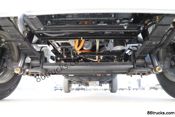 Kama Ruite EV 3T 3.05m single-row battery electric flatbed mini truck 38.64kWh 4X2(6 wheels) Chassis (1) | 86Trucks