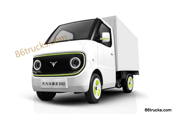 Dali Niumowang D02 Comfort 1T 1.84m Single Row Pure Electric Van Mini Truck 9.98kWh 4X2(6 wheels) Exterior (2) | 86Trucks