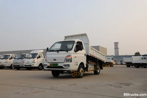 Kama Ruihang EV 4.5T 2.915 m single-row pure electric dump truck 54.912 kWh 4X2(6 wheels) Body (1) | 86Trucks