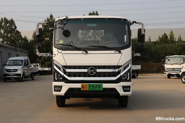 Kama Kaijie EV 4,5 T 4,16 m camion plateau électrique simple cabine 81,144 kWh 4X2(6 roues) Extérieur (2) | 86Trucks