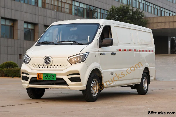 Kama Junhang ES7 3.2T 2-seat 5.265m pure electric panel van 41.86kWh Exterior (3) | 86Trucks