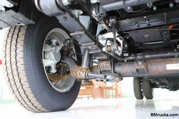 Ruichi ED71 Standard Version 3.5T 3.68m pure electric flatbed micro truck 56.67kWh 4X2(6 wheels) Chassis (2) | 86Trucks