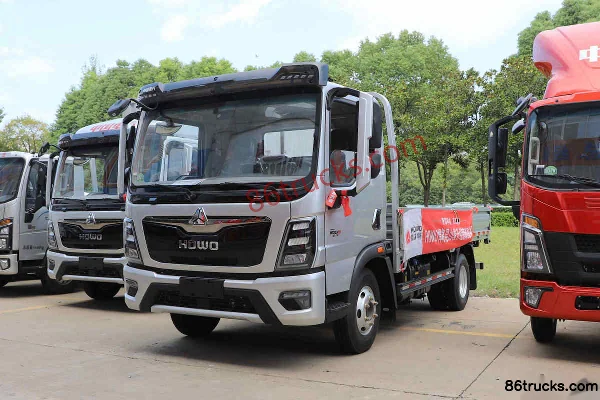 Sinotruk HOWO Hanjiang PRO 155 ch 4X2(6 roues) 4,15 m camion léger à ridelles, cabine simple (Fast Gear 6 vitesses) Extérieur (3) | 86Trucks