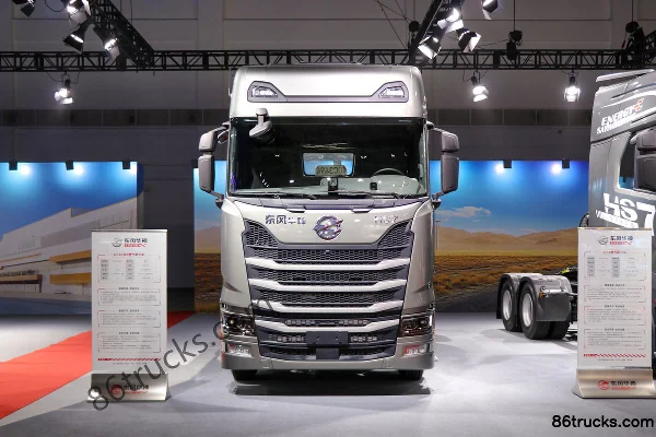 Dongfeng HS7 590 ch 6X4(10 roues) tracteur routier LNG automatique (retardateur hydraulique) Extérieur (2) | 86Trucks